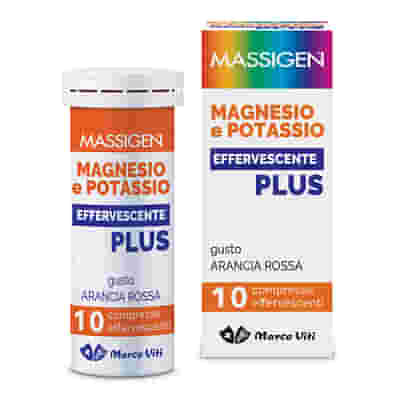 MASSIGEN MAGNESIO E POTASSIO EFFERVESCENTE PLUS 10 COMPRESSE
