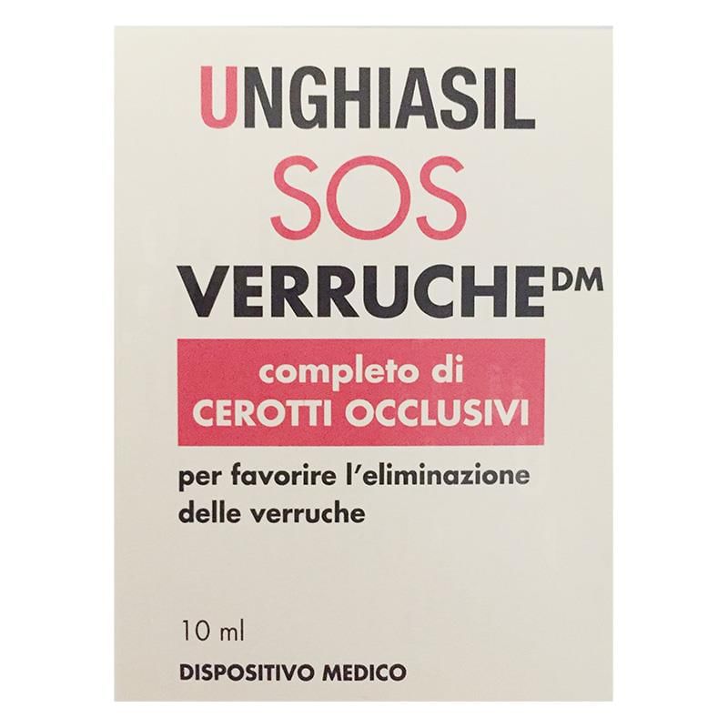 DISPOSITIVO MEDICO PER VERRUCHE IN FLACONE CON PENNELLINO 10 ML + 9 CEROTTI COPRIVERRUCA