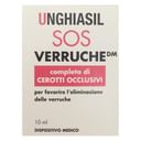 DISPOSITIVO MEDICO PER VERRUCHE IN FLACONE CON PENNELLINO 10 ML + 9 CEROTTI COPRIVERRUCA