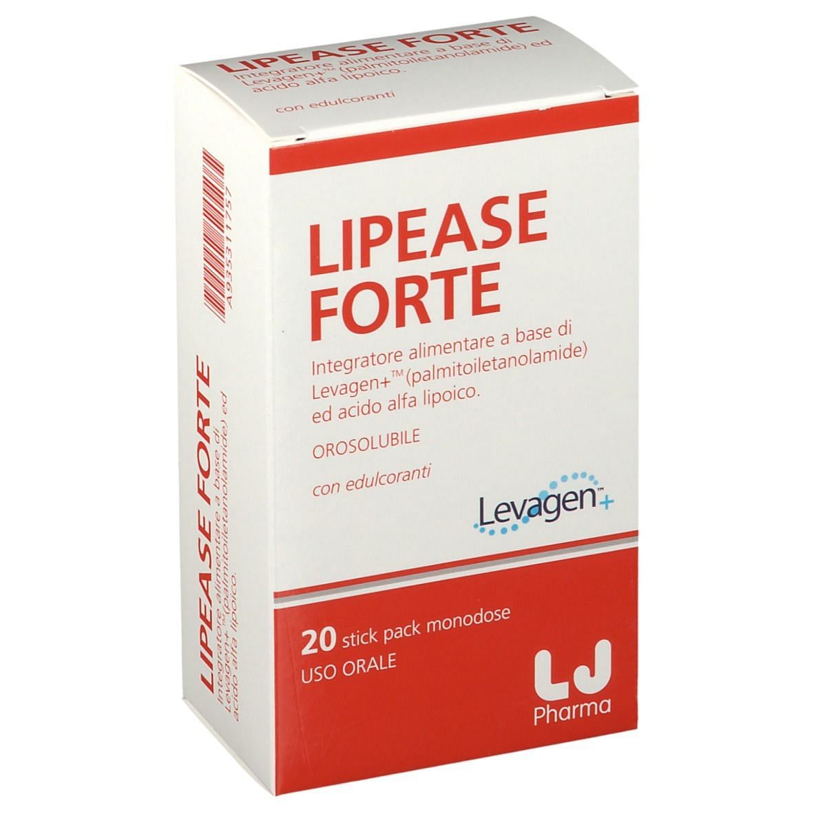 Lipease Forte 20 Stick Pack Monodose