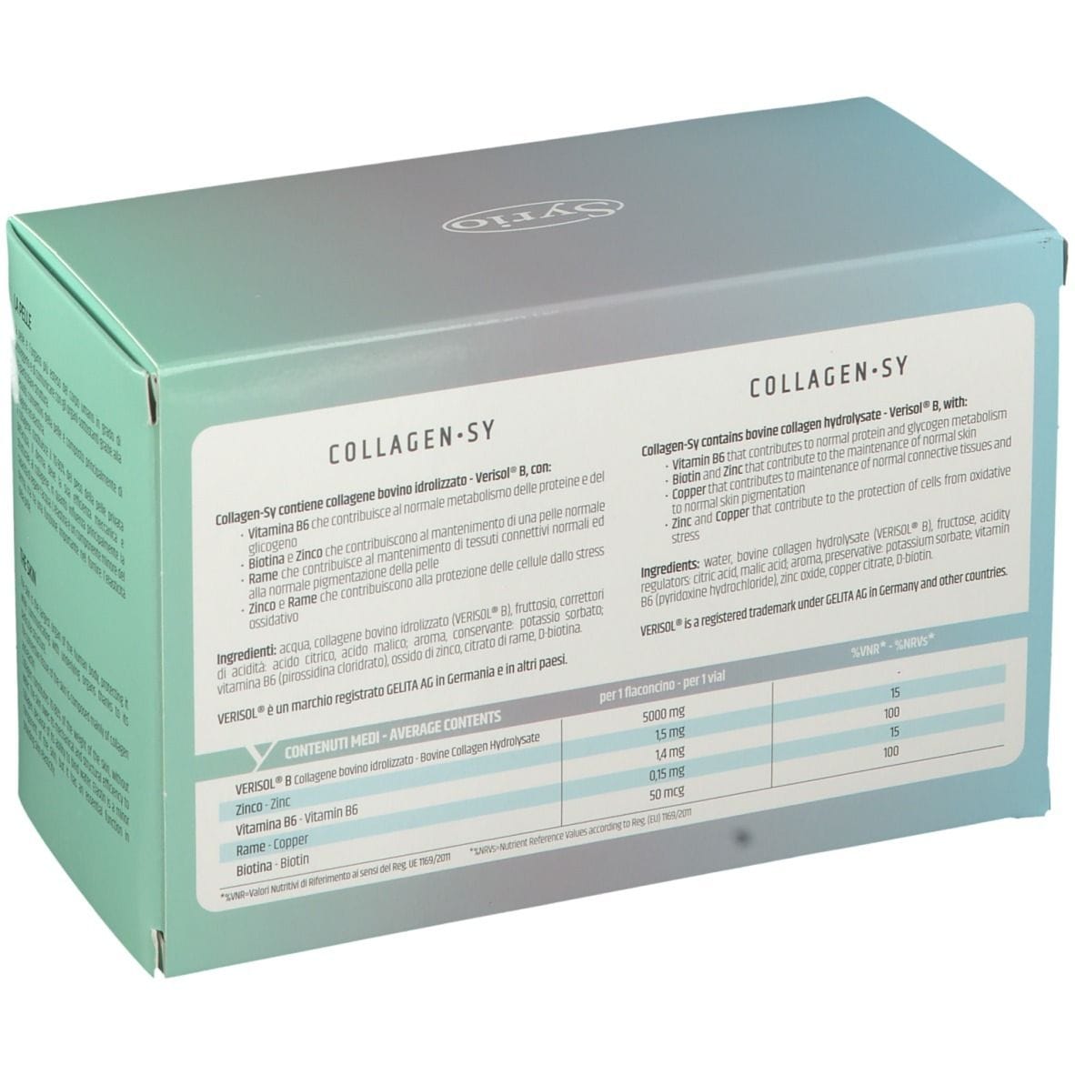 COLLAGEN-SY 10 FLACONCINO DA 25 ML