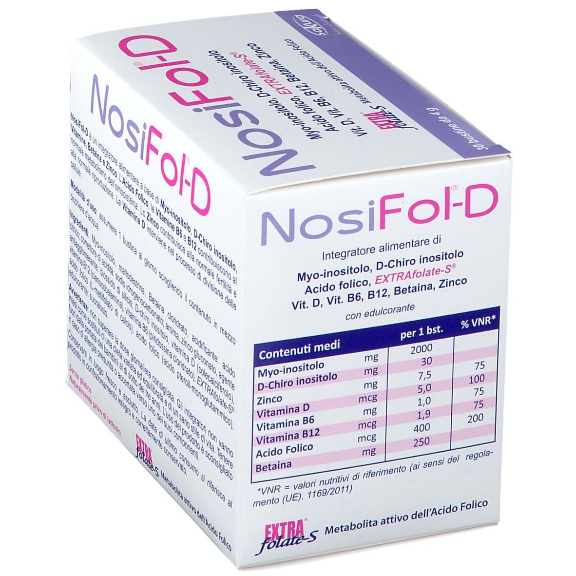 NOSIFOL-D 30 BUSTINE 4 G