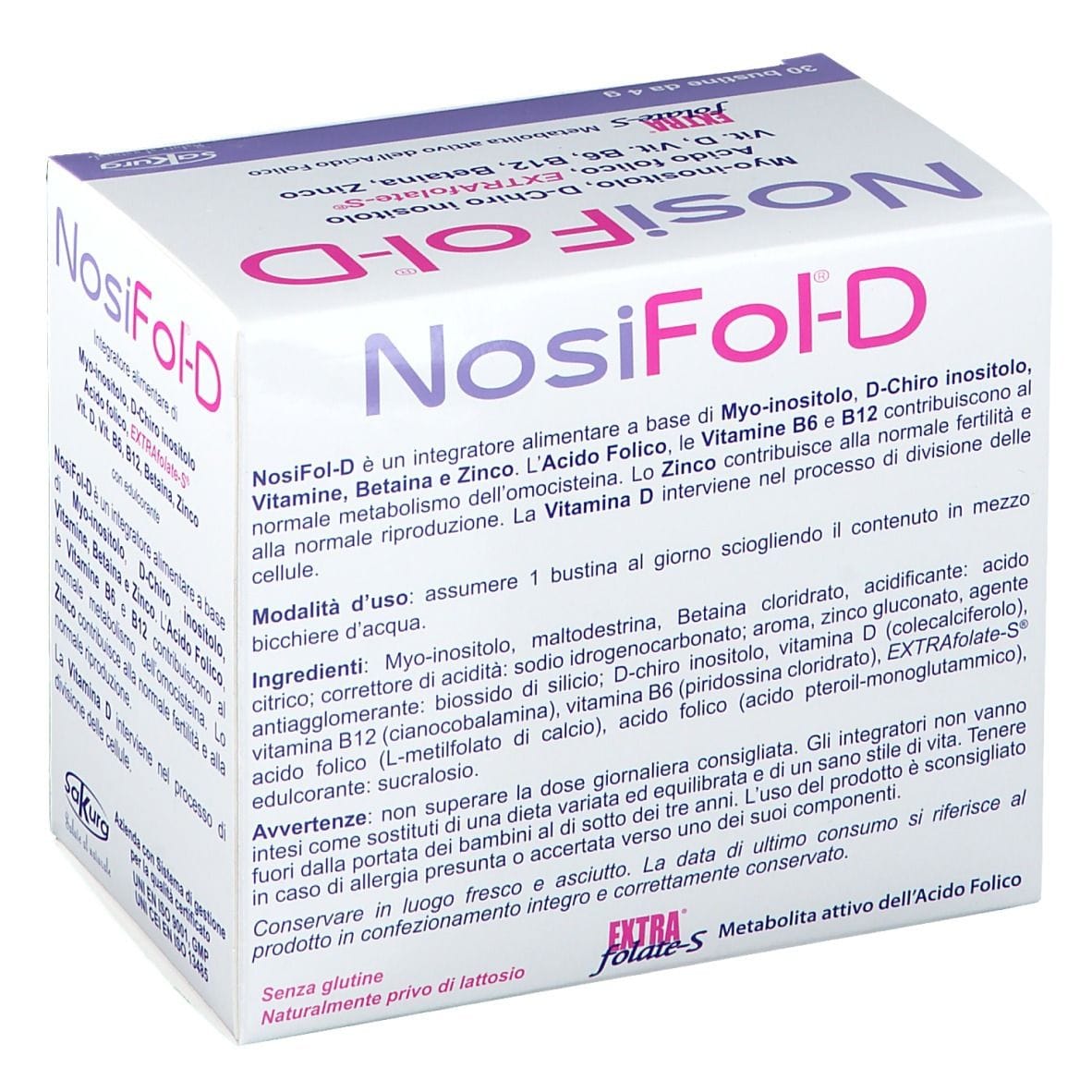 NOSIFOL-D 30 BUSTINE 4 G