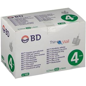 Ago Per Penna Da Insulina Thinwall Bd Gauge 32 Lunghezza 4 M100 Pezzi