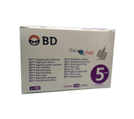 AGO PER PENNA DA INSULINA THINWALL BD GAUGE 31 5 MM 100 PEZZI