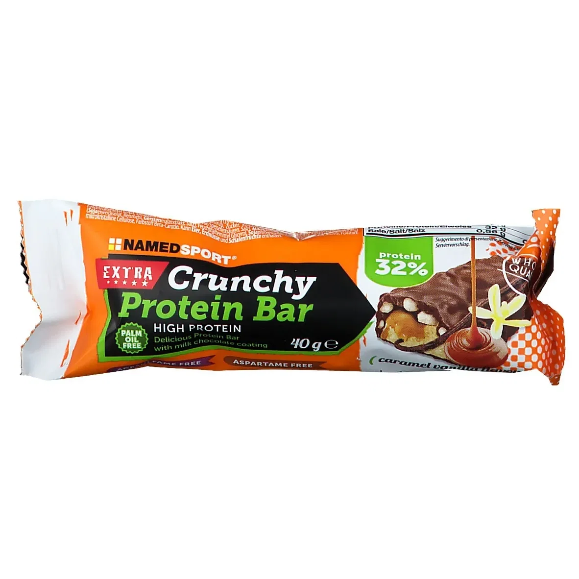 Crunchy Proteinbar Caramel Vanilla 40 G