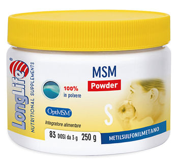 Longlife Msm Powder 250 G