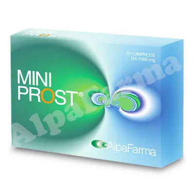 MINIPROST 20 COMPRESSE DIVISIBILI MINIPROST 20 COMPRESSE DIVISIBILI