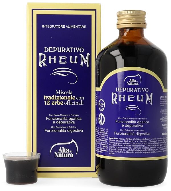 Depurativo Rheum Miscela Erbe Officinali 250 Ml