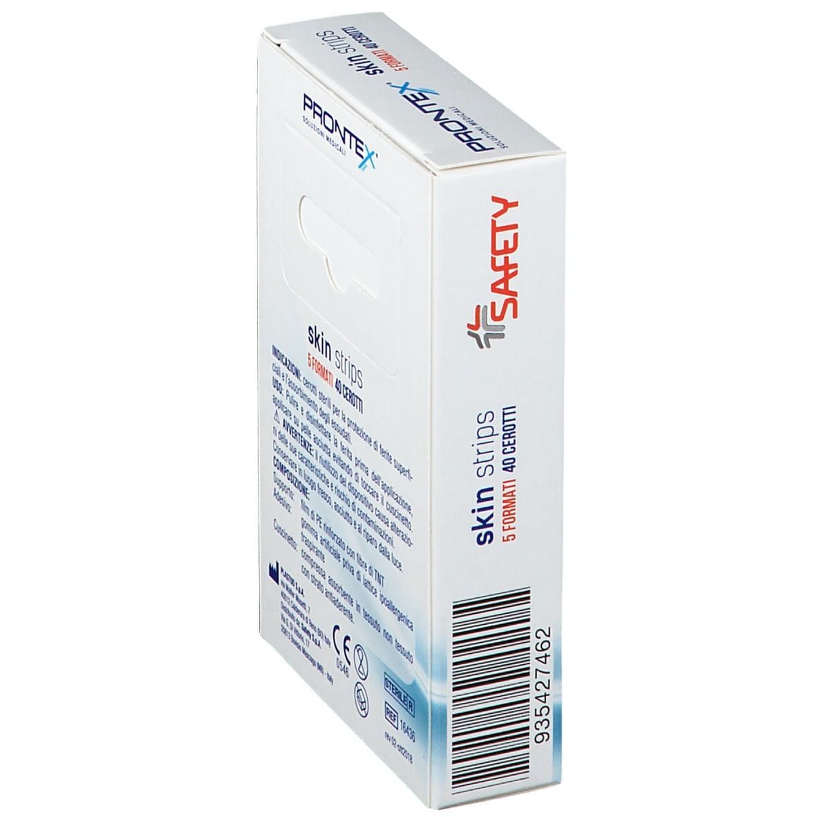 Cerotti ipoallergenici Prontex Skin Strips assortiti, 40 pezzi