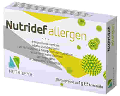 NUTRIDEF ALLERGEN 30 COMPRESSE