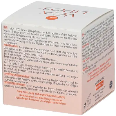 VEA LIPO3 LIPOGEL EMOLLIENTE IDRATANTE VEA LIPO3 LIPOGEL EMOLLIENTE IDRATANTE