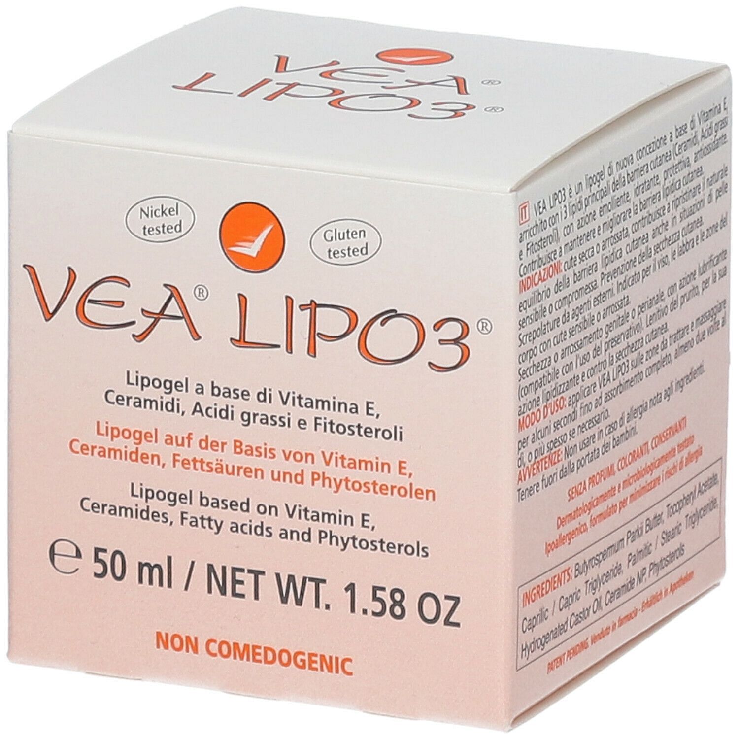 Vea Lipo3 Lipogel Emolliente Idratante