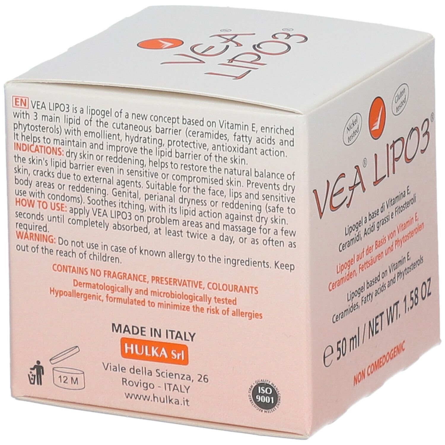 VEA LIPO3 LIPOGEL EMOLLIENTE IDRATANTE