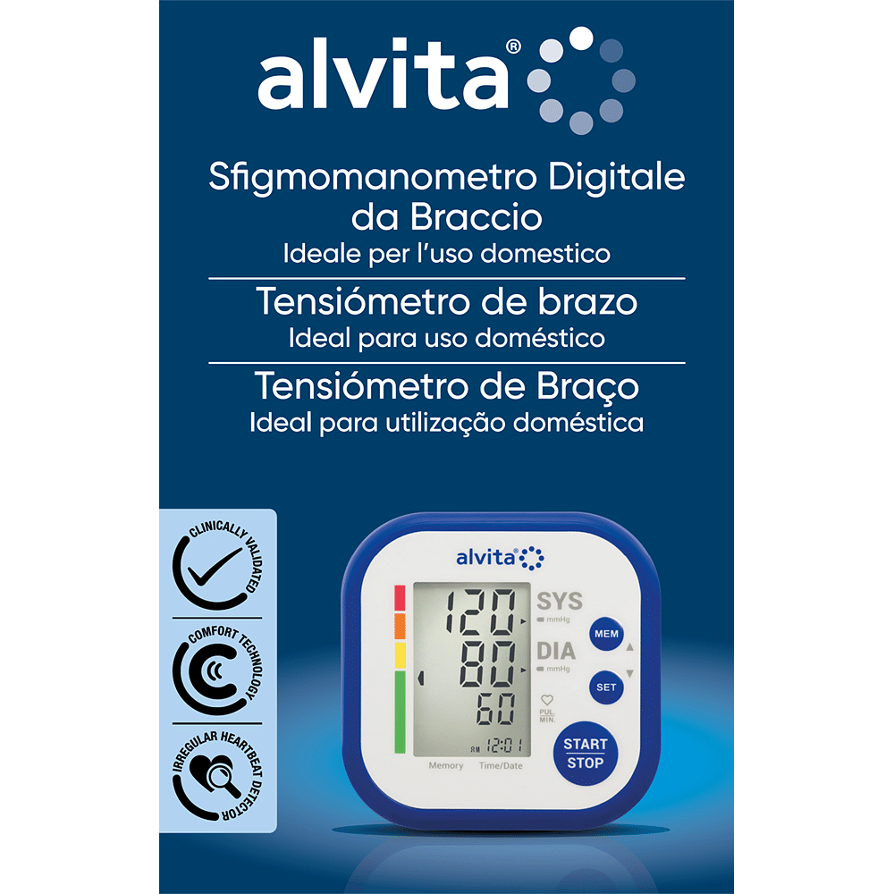 Alvita Sfigmomanometro Da Braccio Automatico