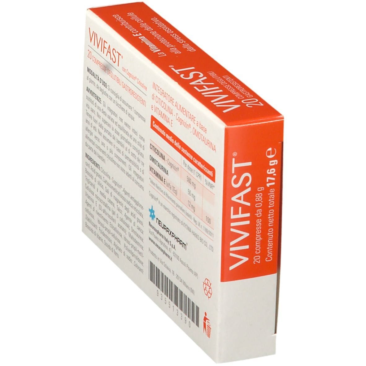 VIVIFAST 20 COMPRESSE