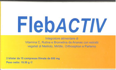 FLEBACTIV 30 COMPRESSE
