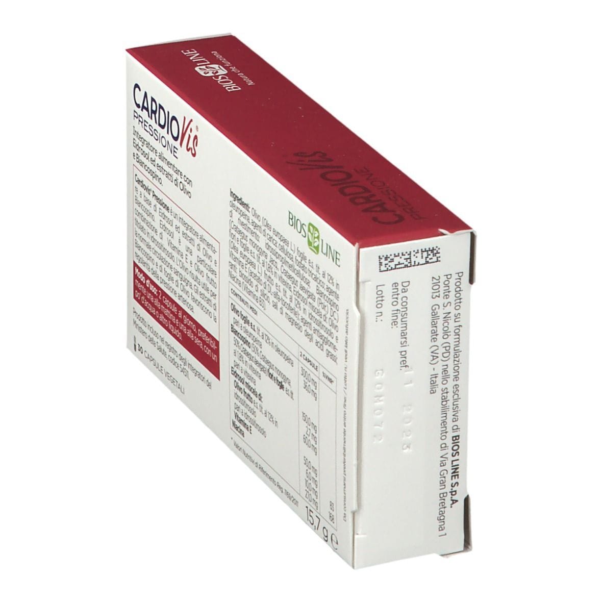 CARDIOVIS PRESSIONE 30 CAPSULE