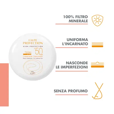 EAU THERMALE AVENE COMPATTO SPF50 SABBIA 10 G EAU THERMALE AVENE COMPATTO SPF50 SABBIA 10 G