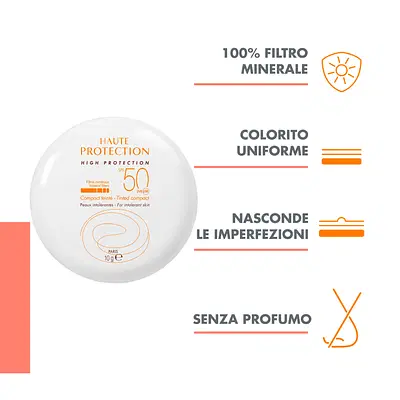 EAU THERMALE AVENE COMPATTO SPF50 DORATO 10 G EAU THERMALE AVENE COMPATTO SPF50 DORATO 10 G