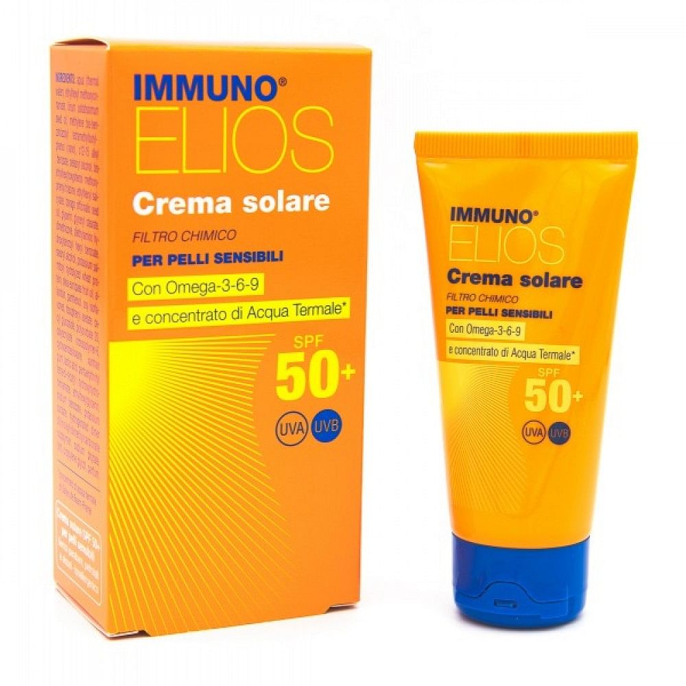 Immuno Elios Crema Solare Spf 50+  Pelli Sensibili