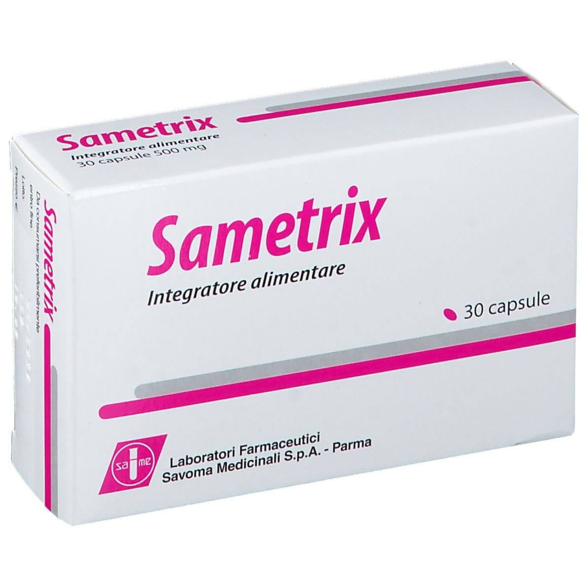 Sametrix integratore capelli con Serenoa Repens, 30 capsule