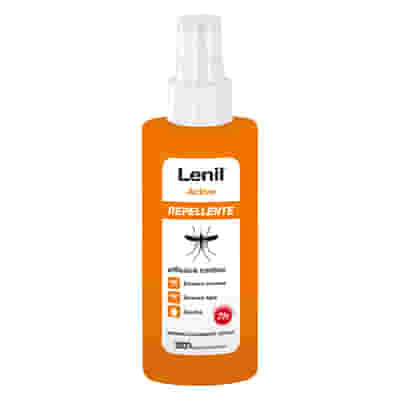 LENIL ACTIVE SPRAY SOLUZIONE ANTIZANZARA IN FLACONE + POMPA SPRAY 100 ML