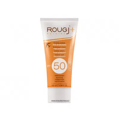 ROUGJ CREMA SOLARE CORPO ALTA PROTEZIONE SPF50 100 ML ROUGJ CREMA SOLARE CORPO ALTA PROTEZIONE SPF50 100 ML