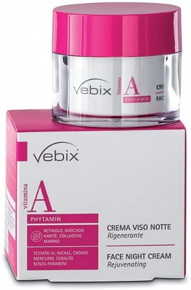 Vebix Phytamin Crema Viso Notte Rigenerante 50 Ml