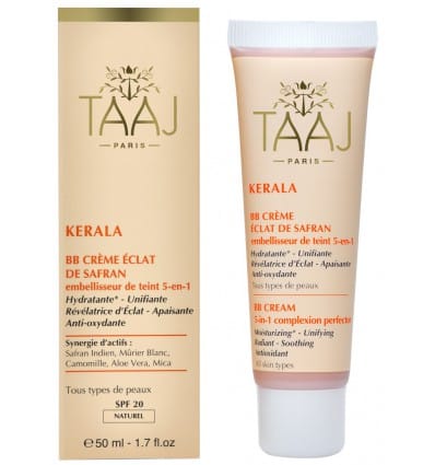 Taaj Bb Creme Eclat De Safran Naturel Embellisseur De Teint 5 In 1 50 Ml