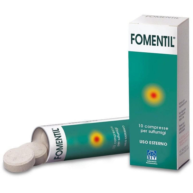 Fomentil 10 Compresse X Suffumigi