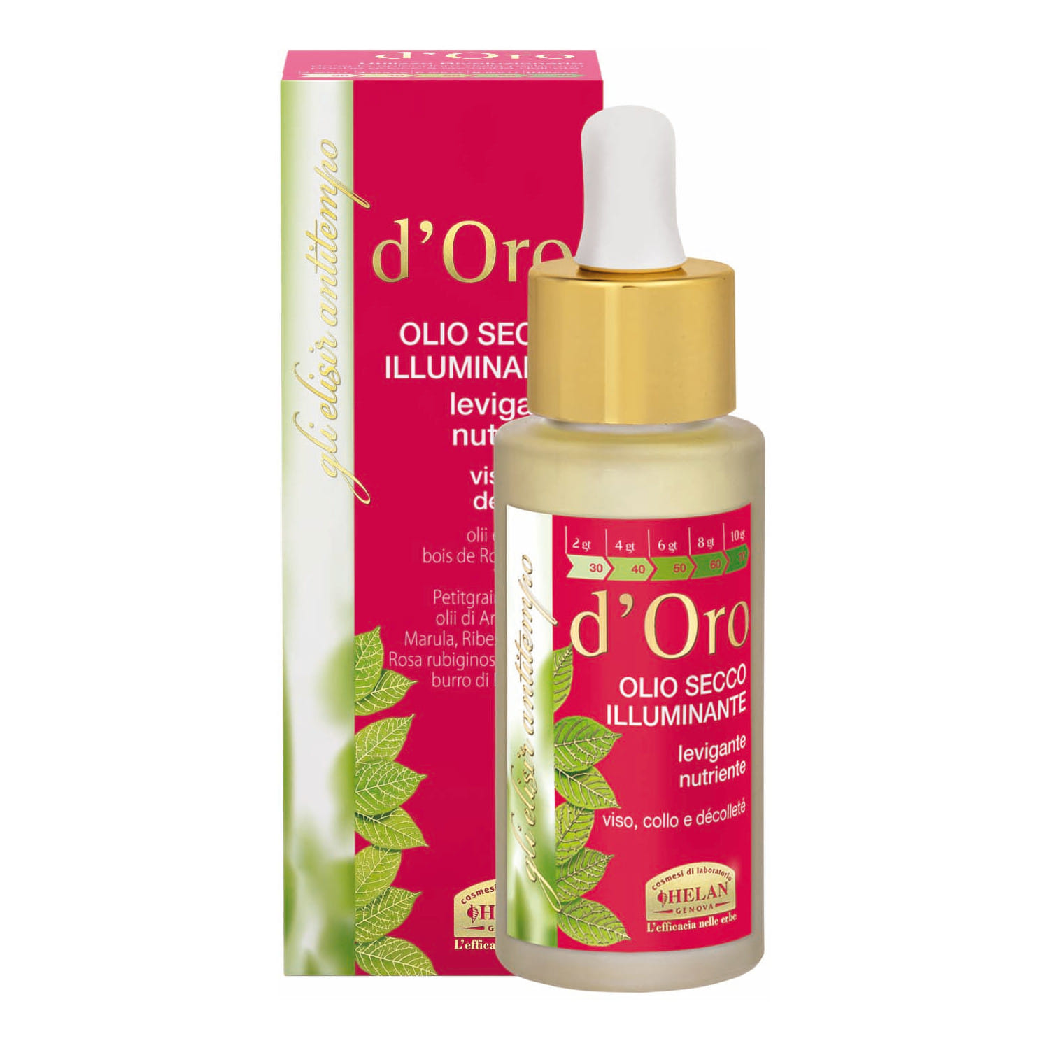 ELISIR ANTITEMPO D'ORO OLIO SECCO ILLUMINANTE 30 ML