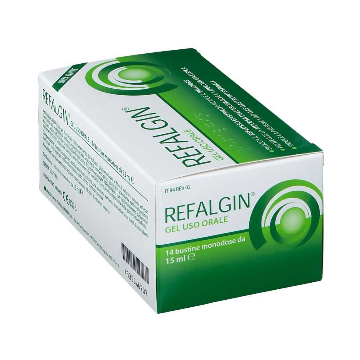 REFALGIN GEL OROSOLUBILE ANTIREFLUSSO 14 BUSTINE 15 ML