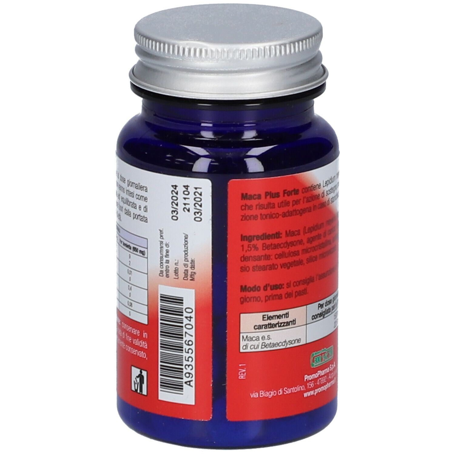 MACA PLUS FORTE 50 COMPRESSE