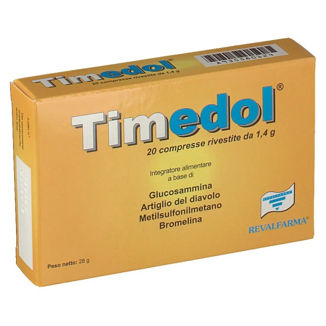 Timedol 20 Compresse Masticabili 1500 Mg