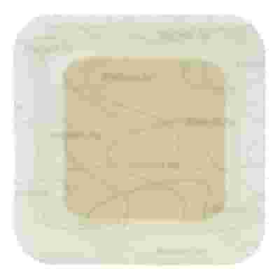 MEDICAZIONE BIATAIN IN SCHIUMA DI POLIURETANO CON IDROCOLLOIDE E BORDO ADESIVO 7,5X7,5 CM 10 PEZZI