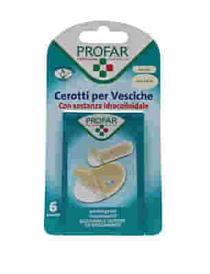 CEROTTO VESCICHE IDROCOLLOIDALE PROFAR ASSORTITI 6 PEZZI