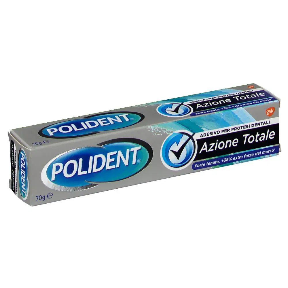 ADESIVO PER PROTESI DENTALI POLIDENT AZIONE TOTALE 70 G