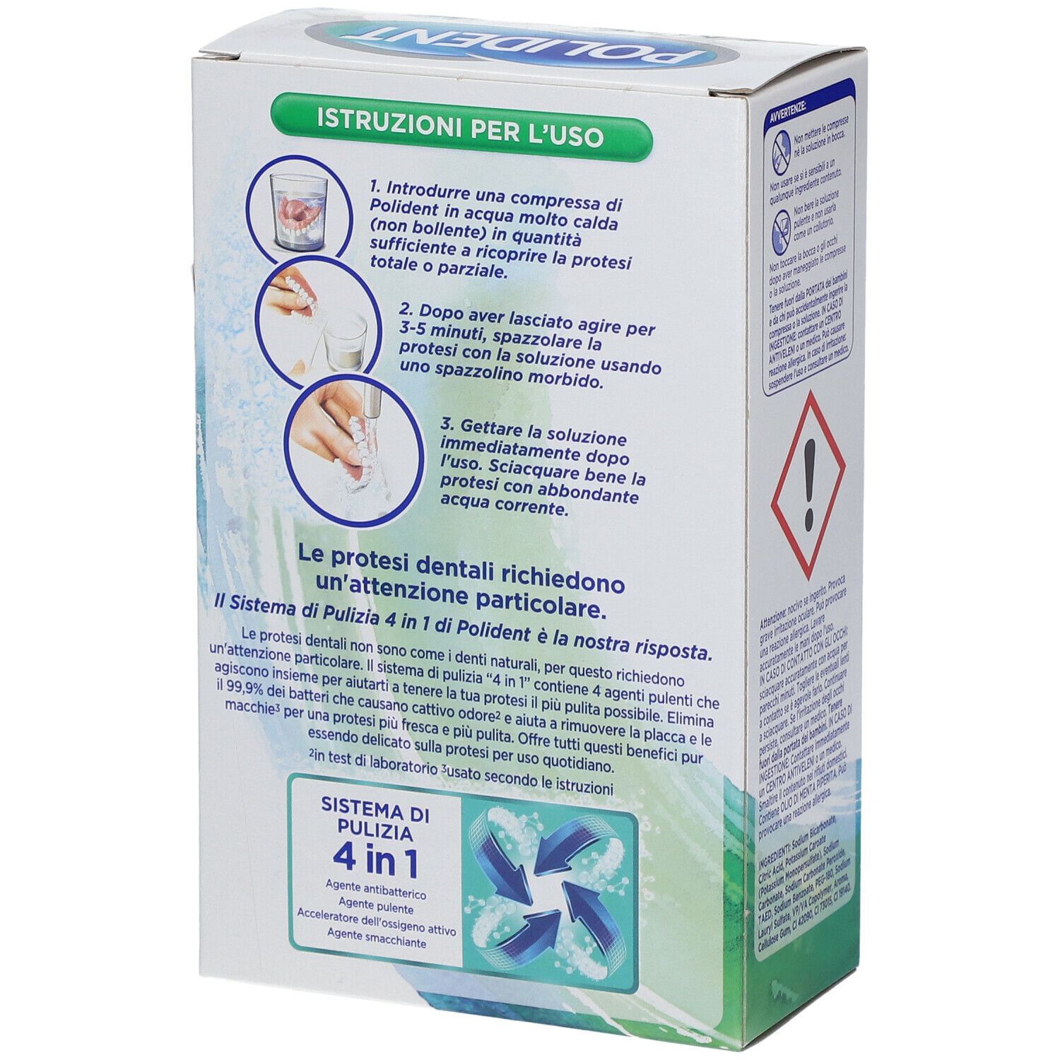 POLIDENT 3 MINUTI 66 COMPRESSE