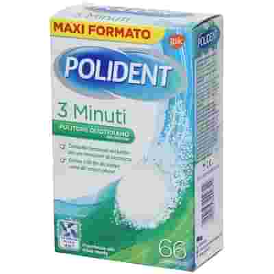 POLIDENT 3 MINUTI 66 COMPRESSE