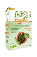 FELICIA BIO FUSILLI PISELLI VERDI 250 G