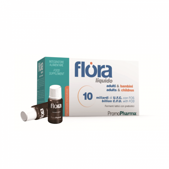 FLORA LIQUIDO ADULTI & BAMBINI 10 FLACONCINI X 10 ML