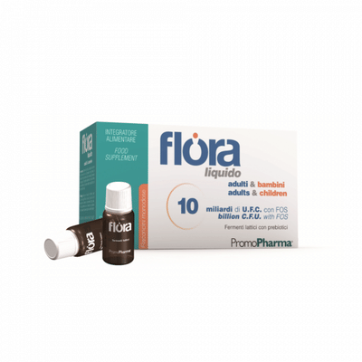 FLORA LIQUIDO ADULTI & BAMBINI 10 FLACONCINI X 10 ML