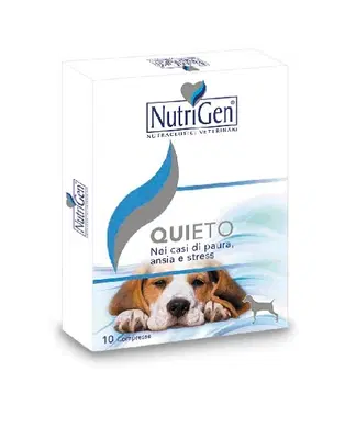 QUIETO CANE 10 COMPRESSE NUTRIGEN QUIETO CANE 10 COMPRESSE NUTRIGEN