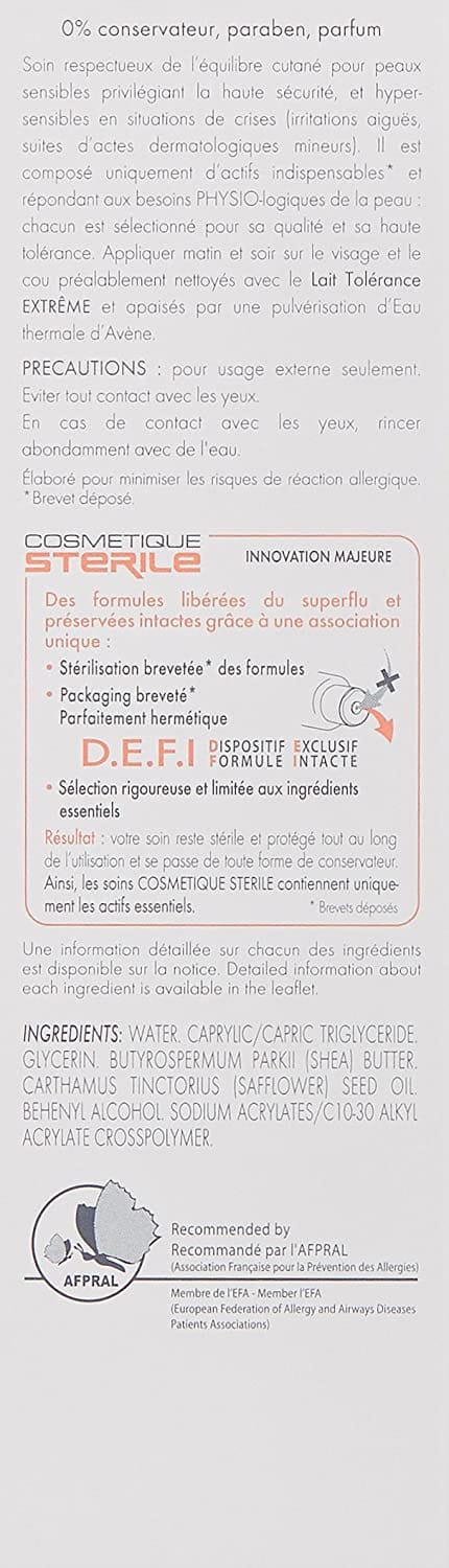 EAU THERMALE AVENE TOLERANCE EXTREME CREMA 50 ML