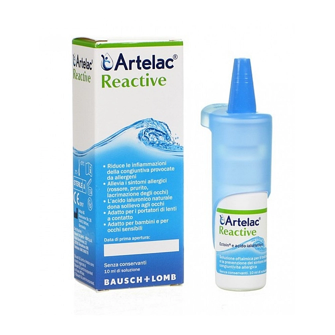 Artelac Reactive Soluzione Oftalmica Multidose Flacone 10 Ml