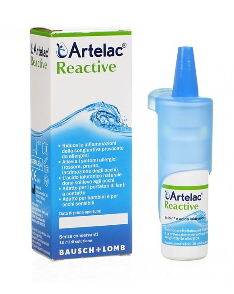 Artelac Reactive Soluzione Oftalmica Multidose Flacone 10 Ml