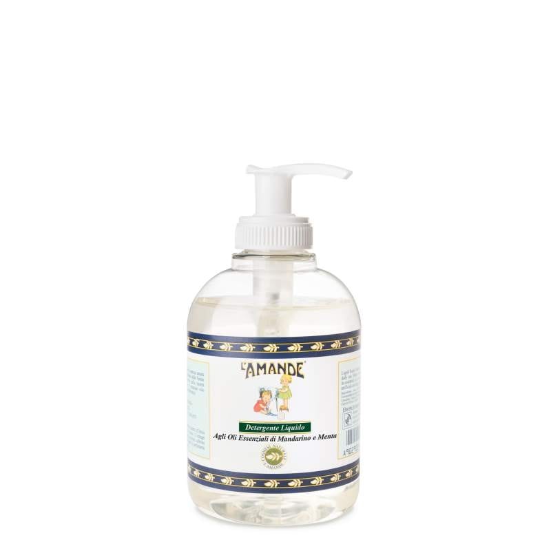 L'AMANDE MARSEILLE DETERGENTE LIQUIDO OLI ESSENZIALI MANDARINO MENTA 300 ML