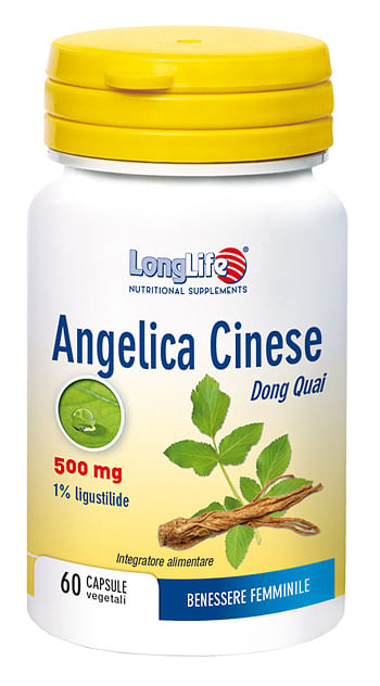 Longlife Angelica Cinese 60 Capsule Vegetali