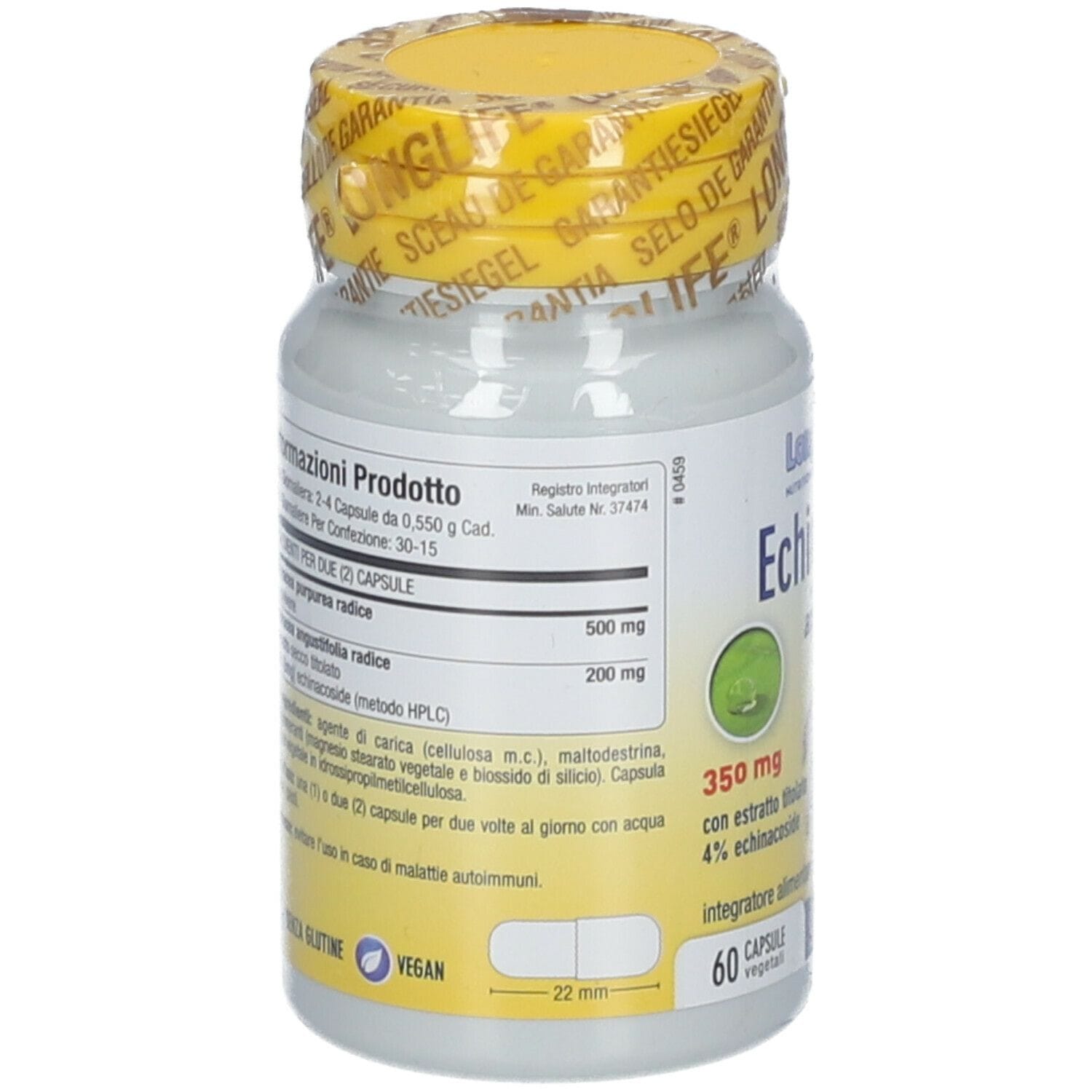LONGLIFE ECHINACEA 60 CAPSULE VEGETALI